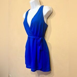 Express Electric Blue Romper